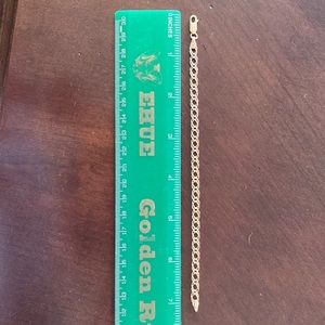 10K yellow gold link bracelet